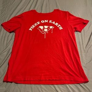 Piece on Earth Pizza Slice Tee